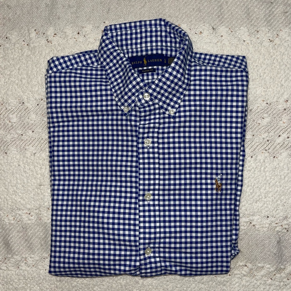 Men’s Polo by Ralph Lauren Classic Fit Button Dress Shirt